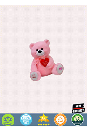 1045p Tıkıl Ayı 65cm Pembe-selay Oyuncak Kız Erkek Çocuk Oyuncakları Eğitici Oyuncaklar