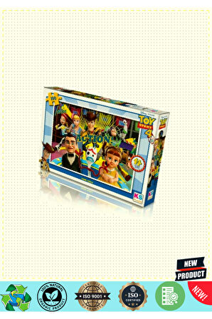 Ts714 Ks Toy Story 4 / 100 Parça Puzzle Kız Erkek Çocuk Oyuncakları Eğitici Oyuncaklar