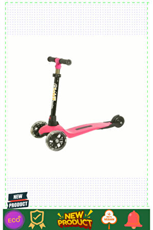 Lsc5 Leddy Işıklı Scooter Pembe -çekirdek Zeka Kız Erkek Çocuk Oyuncakları Eğitici Oyuncaklar