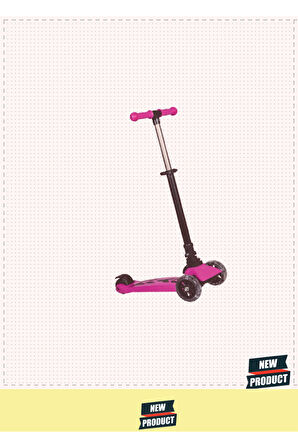 Wsc5-ı Winky Scooter Pembe Işıklı Kutulu-çekirdek Zeka Kız Erkek Çocuk Oyuncakları Eğitici Oy