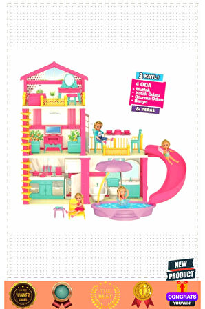 03742 Lola'nın Tatil Evi Kız Erkek Çocuk Oyuncakları Eğitici Oyuncaklar