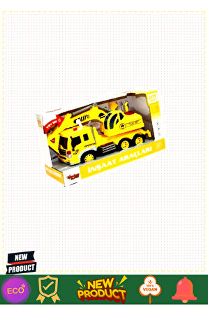 Wy310b-c-d 1:16 Sürtmeli Sesli Işıklı Damperli Kamyon Kız Erkek Çocuk Oyuncakları Eğitici Oyu