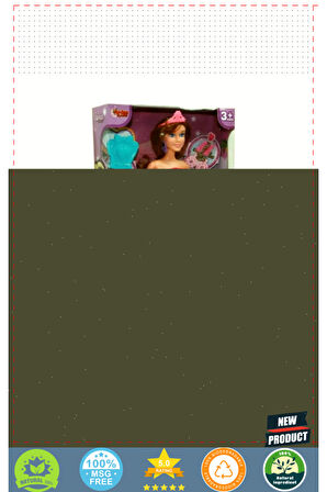 Wg-66796 Kutulu 29cm Aksesuarlı Prenses- 2 Set