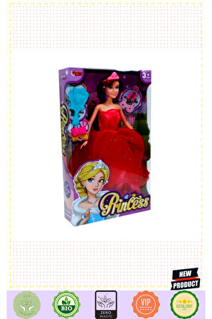 Wg-66796 Kutulu 29cm Aksesuarlı Prenses- 2 Set