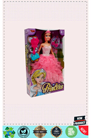 Wg-66796 Kutulu 29cm Aksesuarlı Prenses- 2 Set