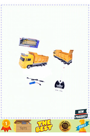 Rg-618-6a-7a Kumandalı Full Fonksiyon Şarjlı 1:18 Kamyon / Çöp Kamyonu Kız Erkek Çocuk Oyunca