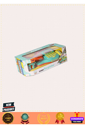 Ls820s17-8 Işıklı Hesap Makineli Yazar Kasa- Vardem Kız Erkek Çocuk Oyuncakları Eğitici Oyunc