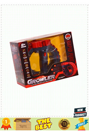 H01 Gepettoys,growler Sünger Atan Tabanca, 8 Yaş Kız Erkek Çocuk Oyuncakları Eğitici Oyuncak