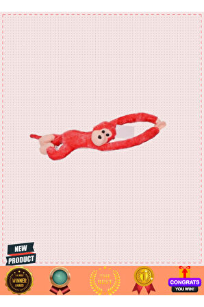 Kzl-2101001- Sesli Sarılan Maymun - Kız Erkek Çocuk Oyuncakları Eğitici Oyuncaklar