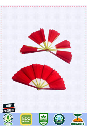 Tek Hamle Ile Parçalanıp Geri Toplanabilen Efsane Yelpaze Sihir Oyunu Kırmızı Kız Erkek Çocuk