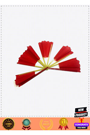 Tek Hamle Ile Parçalanıp Geri Toplanabilen Efsane Yelpaze Sihir Oyunu Kırmızı Kız Erkek Çocuk