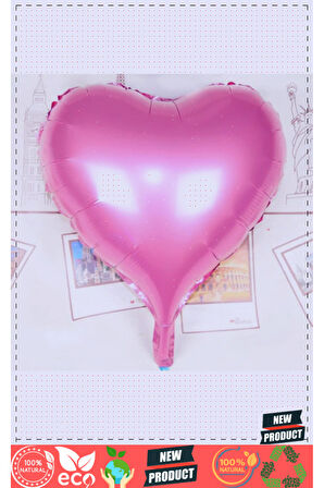 Kalp Uçan Balon Folyo Pembe 80cm 32 Inç Kız Erkek Çocuk Oyuncakları Eğitici Oyuncaklar