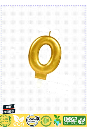 0 Rakam Mum Gold Renk Kız Erkek Çocuk Oyuncakları Eğitici Oyuncaklar