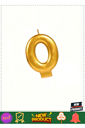 0 Rakam Mum Gold Renk Kız Erkek Çocuk Oyuncakları Eğitici Oyuncaklar