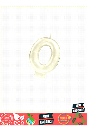 0 Rakam Mum Gümüş Renk Kız Erkek Çocuk Oyuncakları Eğitici Oyuncaklar