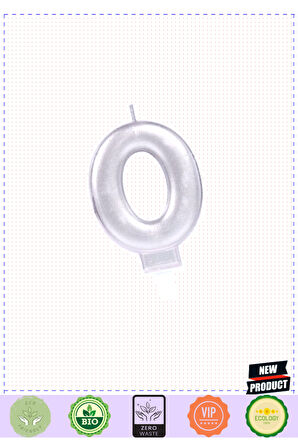 0 Rakam Mum Gümüş Renk Kız Erkek Çocuk Oyuncakları Eğitici Oyuncaklar