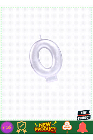 0 Rakam Mum Gümüş Renk Kız Erkek Çocuk Oyuncakları Eğitici Oyuncaklar