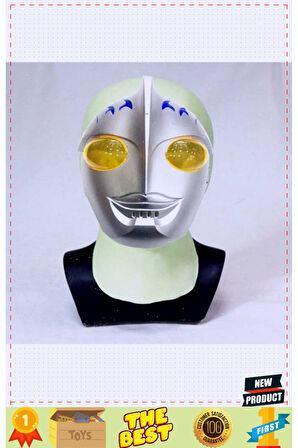 Plastik Uzaylı Maskesi Halloween Robot Maskesi Kız Erkek Çocuk Oyuncakları Eğitici Oyuncaklar