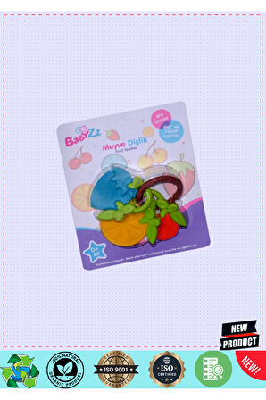 30302 Babyzz-meyve Dişlik 0 Ay Kız Erkek Çocuk Oyuncakları Eğitici Oyuncaklar