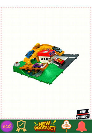 Hbd74 Matchbox™ Aksiyon Sürücüleri Itfaiye Kurtarma Ekibi Oyun Seti Kız Erkek Çocuk Oyuncakla