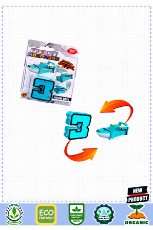 Pm/6888 Pocket Morphers Dönüşebilen Numaralar / Tekli Satılır Kız Erkek Çocuk Oyuncakları Eği