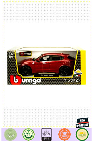Bburagoo 1:24 Alfa Romeo Stelvio Model Araba Kız Erkek Çocuk Oyuncakları Eğitici Oyuncaklar