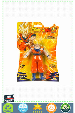 89372 Monster Flex Dragon Ball Stretch Figür 15cm Kız Erkek Çocuk Oyuncakları Eğitici Oyuncak