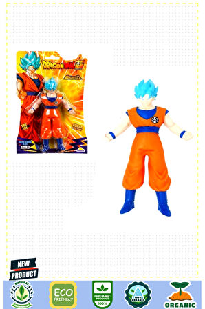 89372 Monster Flex Dragon Ball Stretch Figür 15cm Kız Erkek Çocuk Oyuncakları Eğitici Oyuncak