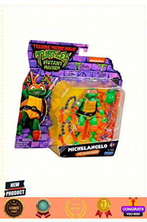 Tmnt Michelangelo Aksiyon Figürü Tu805400 Kız Erkek Çocuk Oyuncakları Eğitici Oyuncaklar