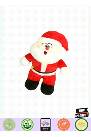 Peluş Noel Baba 38cm Kız Erkek Çocuk Oyuncakları Eğitici Oyuncaklar
