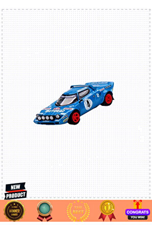 Mini Gt 1:64 Lancia Stratos Hf #4 1979 Rally Montecarlo Winner Kız Erkek Çocuk Oyuncakları Eğ