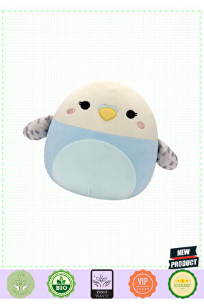 Squishmallowwww Muhabbet Kuşu Tycho 20cm Kız Erkek Çocuk Oyuncakları Eğitici Oyuncaklar
