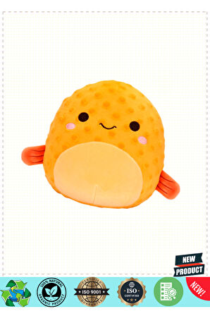Squishmallowwww Kirpi Balığı Safa 20cm Kız Erkek Çocuk Oyuncakları Eğitici Oyuncaklar