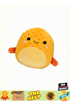 Squishmallowwww Kirpi Balığı Safa 20cm Kız Erkek Çocuk Oyuncakları Eğitici Oyuncaklar