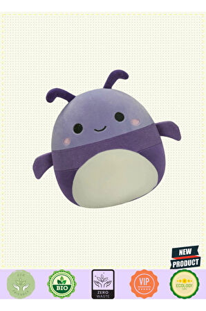 Squishmallowwww Böcek Axel 20cm Kız Erkek Çocuk Oyuncakları Eğitici Oyuncaklar