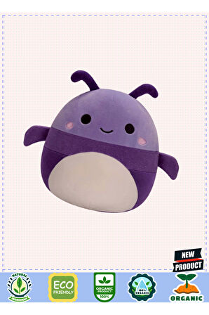 Squishmallowwww Böcek Axel 20cm Kız Erkek Çocuk Oyuncakları Eğitici Oyuncaklar