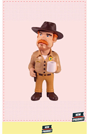 Minix Koleksiyon Figürü Stranger Things Hopper Mnx09000 Kız Erkek Çocuk Oyuncakları Eğitici O