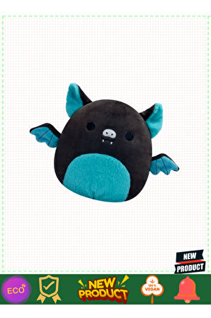 Squishmallowwww Yarasa Aldous 20cm Kız Erkek Çocuk Oyuncakları Eğitici Oyuncaklar