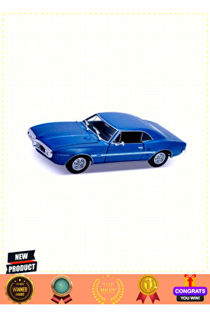 Welly 1:24 1967 Pontiac Firebird Kız Erkek Çocuk Oyuncakları Eğitici Oyuncaklar
