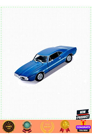 Welly 1:24 1967 Pontiac Firebird Kız Erkek Çocuk Oyuncakları Eğitici Oyuncaklar