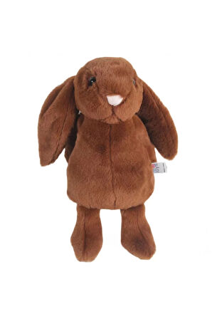 Uyku Arkadaşı Tavşan Peluş Kahve 34cm Kız Erkek Çocuk Oyuncakları Eğitici Oyuncaklar