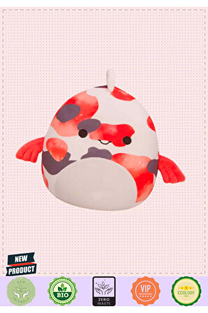 Squishmallowwww Koi Balığı Dandii 20cm Kız Erkek Çocuk Oyuncakları Eğitici Oyuncaklar