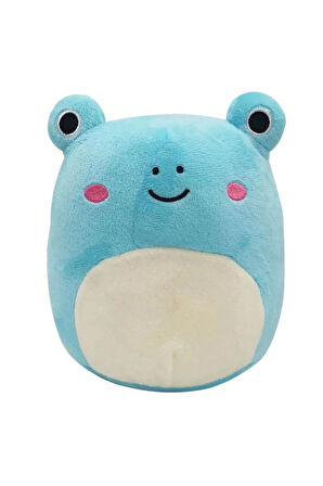 Squishmallowwww Mavi Kurbağa Robert 20cm Kız Erkek Çocuk Oyuncakları Eğitici Oyuncaklar