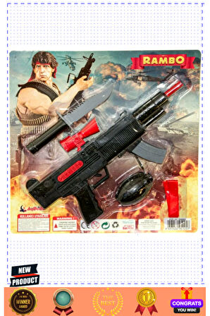 Kartela Rambo Oyun Seti 2 Set Kız Erkek Çocuk Oyuncakları Eğitici Oyuncaklar