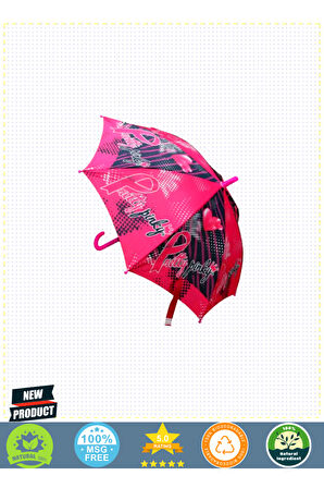 Pretty Pinky Çocuk Şemsiye 45cm Kız Erkek Çocuk Oyuncakları Eğitici Oyuncaklar