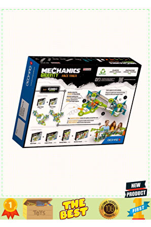 Geomag Mechanicsgravity Yarış Pisti 67 Parça Kız Erkek Çocuk Oyuncakları Eğitici Oyuncaklar