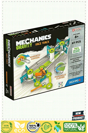 Geomag Mechanicsgravity Yarış Pisti 67 Parça Kız Erkek Çocuk Oyuncakları Eğitici Oyuncaklar