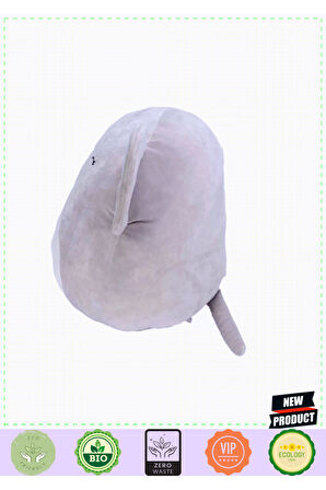 Squishmallowwww Gümüş Fil 20cm Kız Erkek Çocuk Oyuncakları Eğitici Oyuncaklar