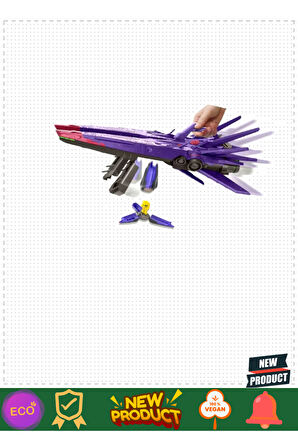 Disneyyy Pixar Lightyear Zurg Xl Ana Savaş Uçağı Hhm23 Kız Erkek Çocuk Oyuncakları Eğitici Oy