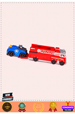 Paw Patrol True Metal Itfaiye Ekibi Aracı Kız Erkek Çocuk Oyuncakları Eğitici Oyuncaklar